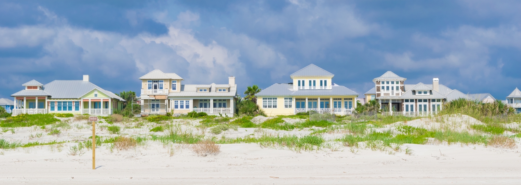 Vacation Beach Houses in St. Augustine, Florida 